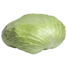 Zoete platte witte kool